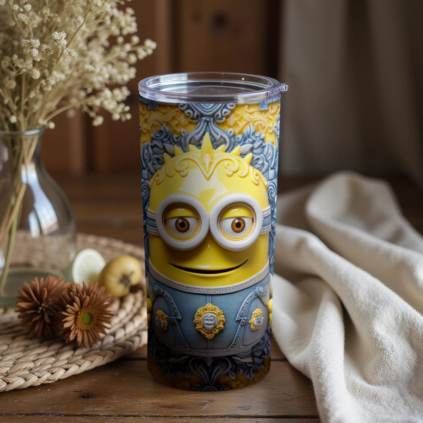 Unique Minion Themed Tumbler for Everyday Use