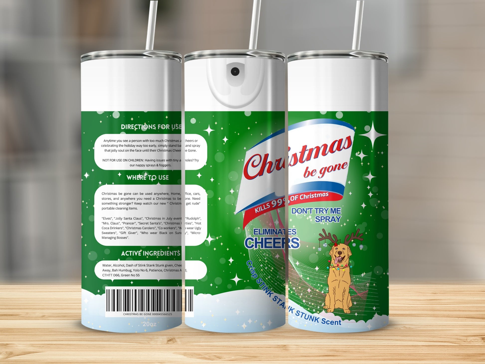 Christmas Be Gone Spray Kills 99 Percent Christmas Cheers