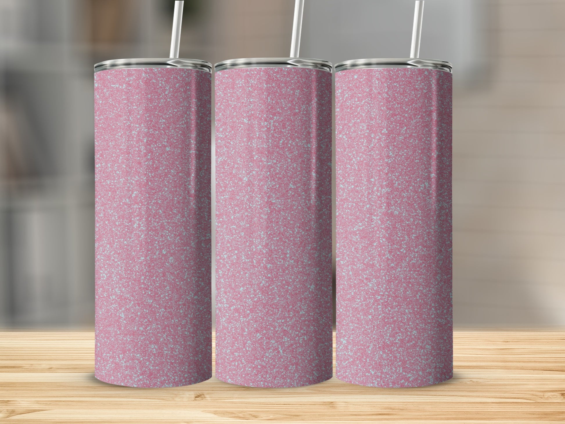 Sparkling Pink Insulated Tumbler Flask Product