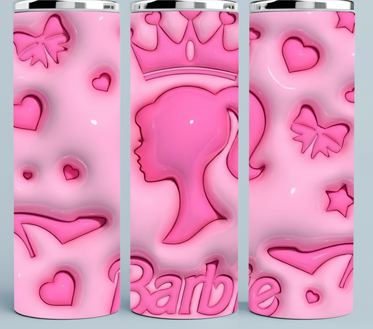 Barbie 3D tumbler