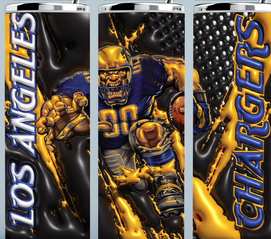 Los Angeles Chargers tumbler