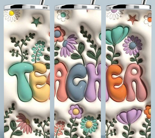 Teacher 3D Tumbler