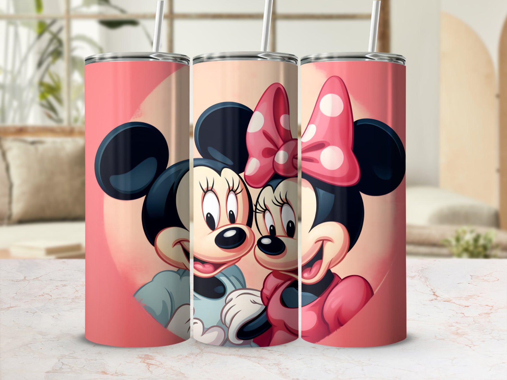 Cute Character Themed Stainless Steel Insulated Tumbler