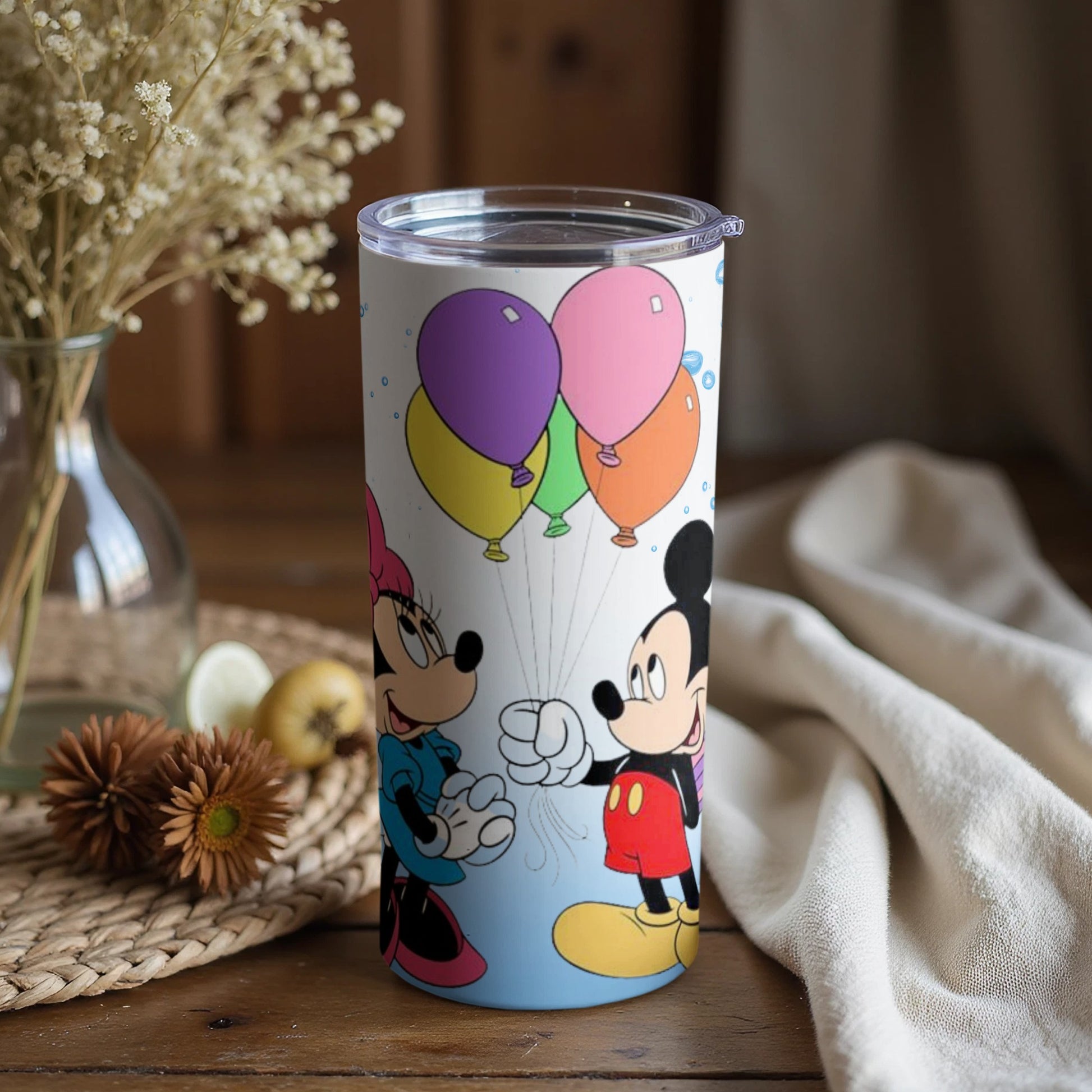 Colorful Cartoon Characters Tall Insulated Drinkware