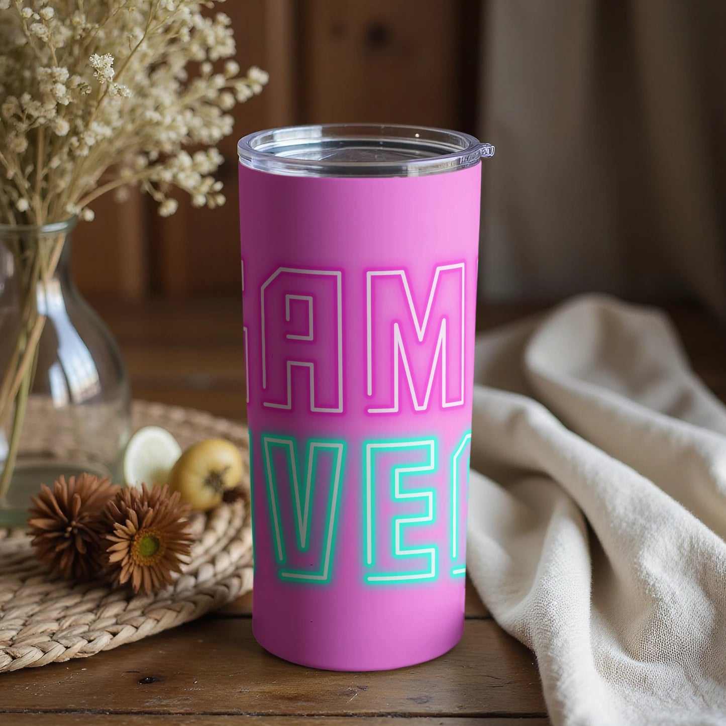 Game Lover Insulated Tumbler for Hot or Cold Drinks