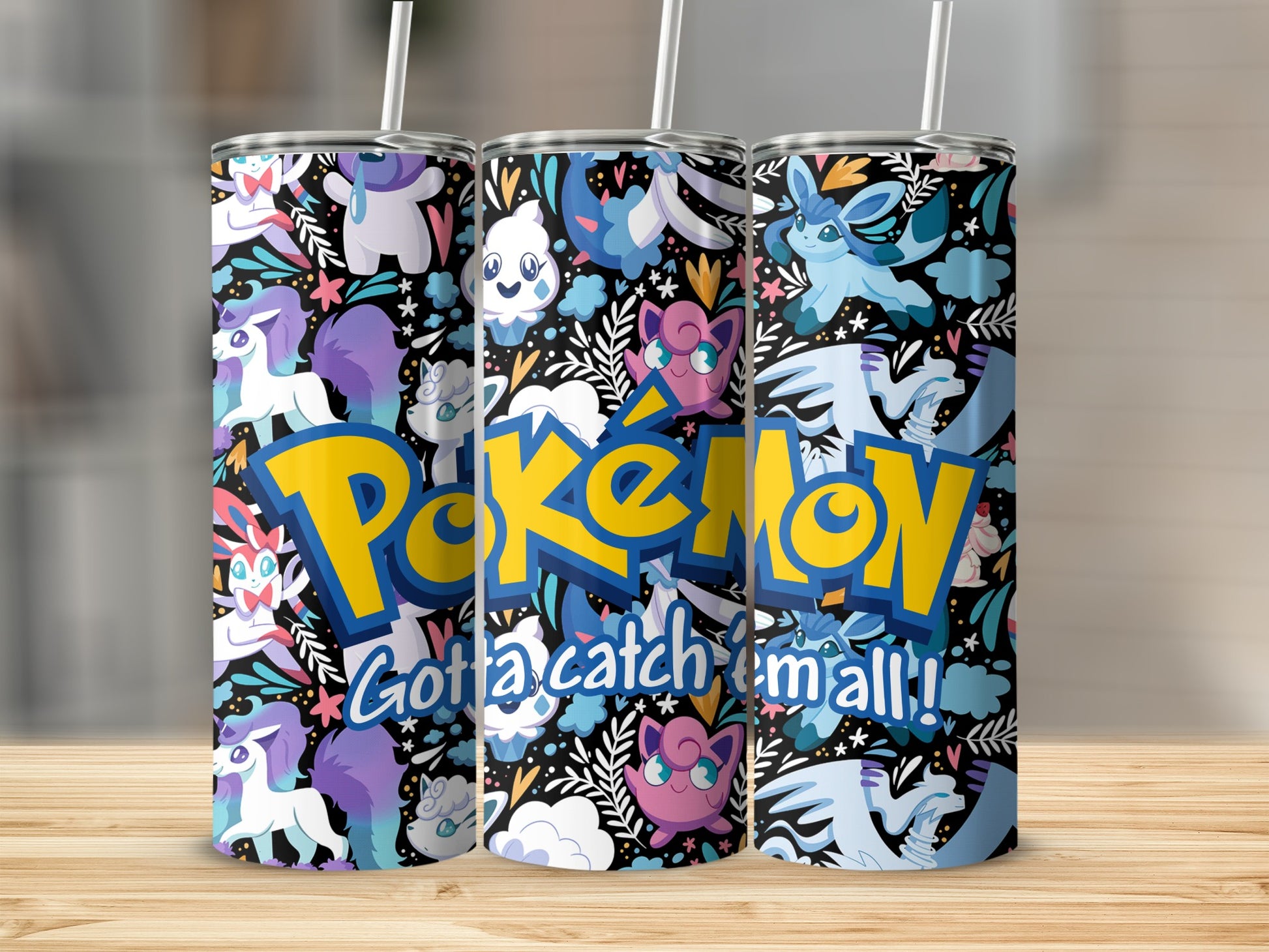 Pokemon Gotta Catch 'Em All Travel Tumbler Cup