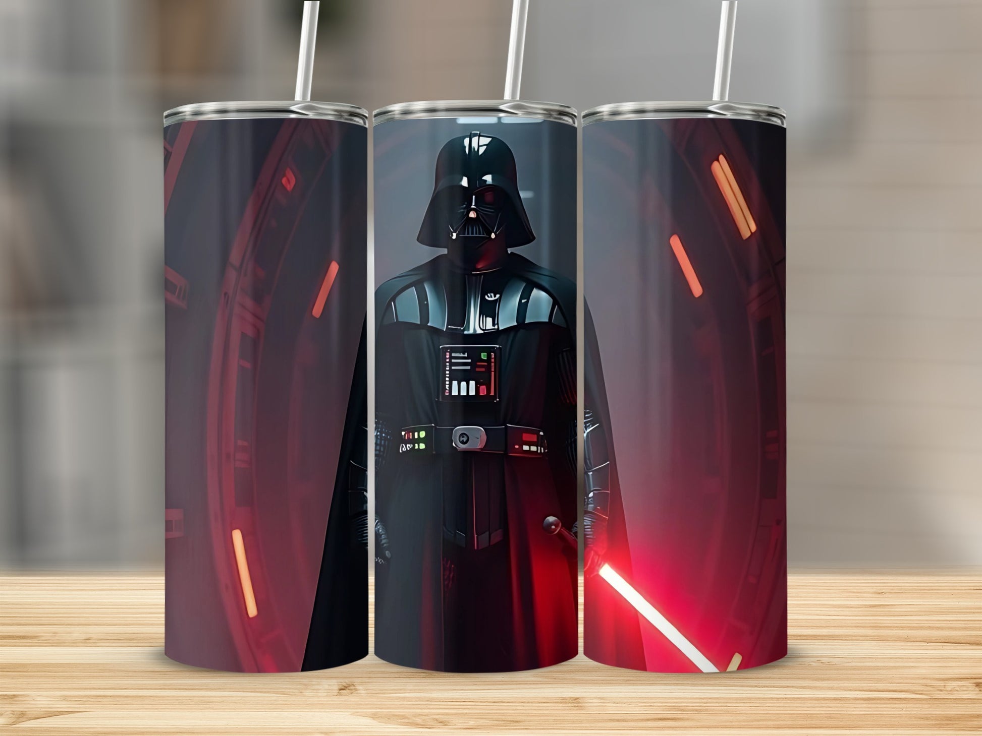 Darth Vader Red Lightsaber SciFi Tumbler product type