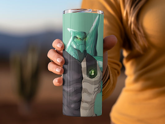 Ben 10 Diamondhead Superhero Character Illustration Tumblers