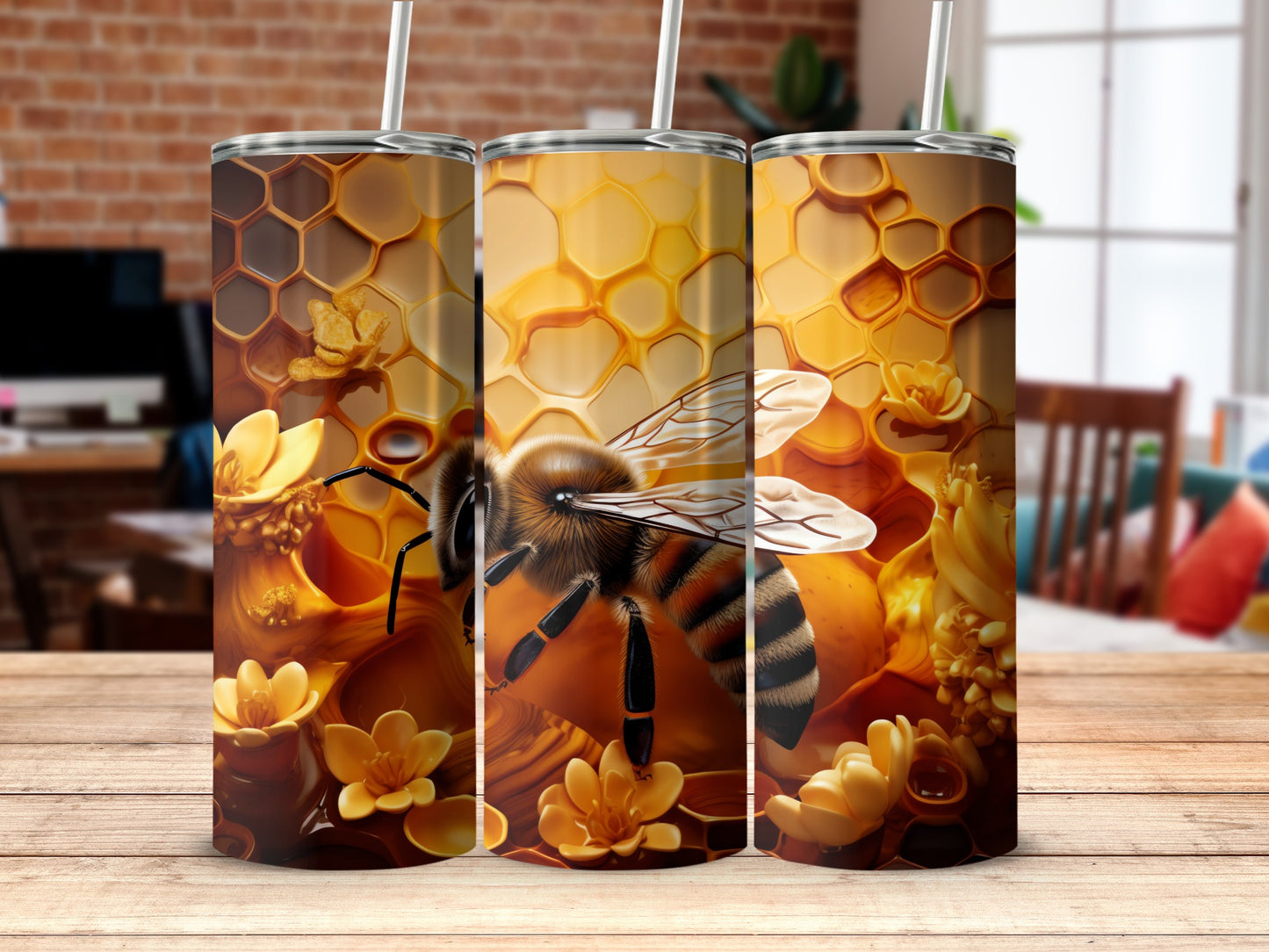 Golden Honeycomb Bee Floral Pattern Artistic Tumbler product type
Bee
Honeycomb
Yellow
Gold
Nature
Floral
Tumbler
Cup
Insect
Sweet design
Drinkware
Beverage holder
Unique design
Gift idea
Artistic pattern
Honey bee
Summer drinkware
Outdoors tumbler
Pollinator art
Flower print