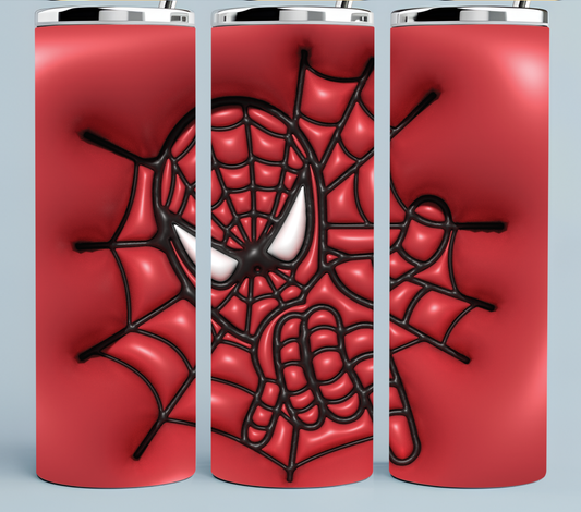 3D Spiderman tumbler