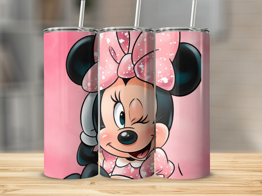 Minnie Mouse Wink Tumbler for Kids and Disney Fans