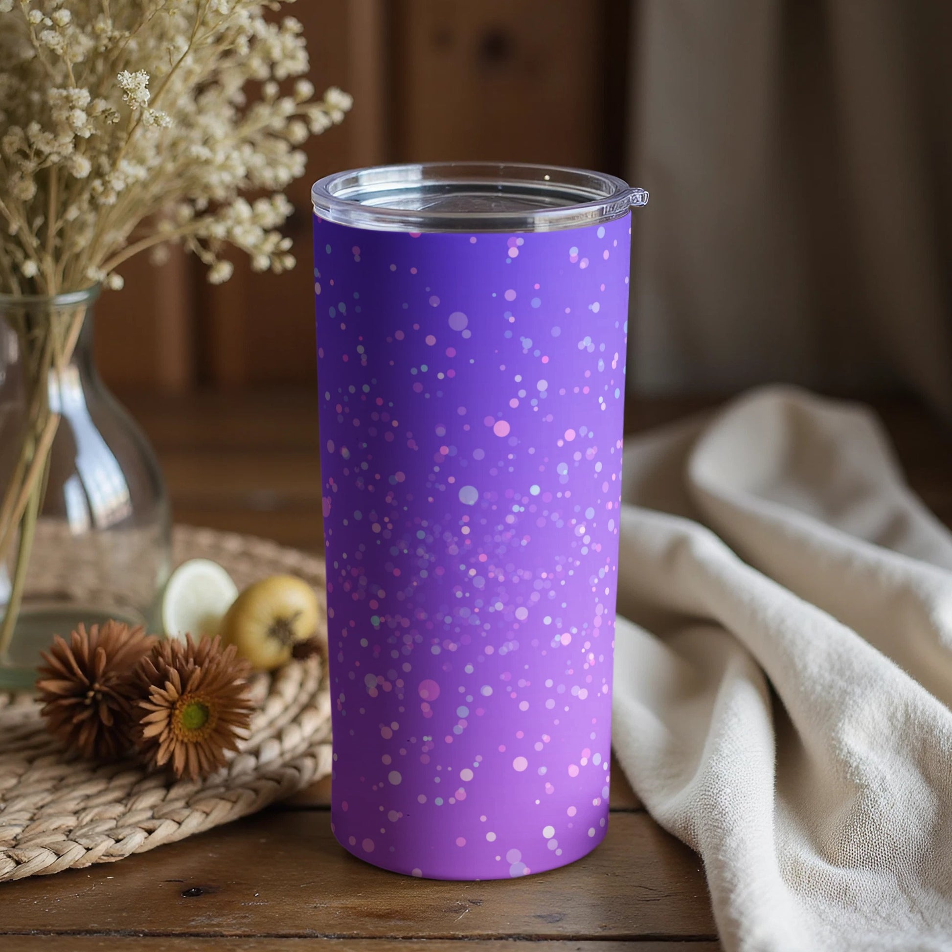 Stylish Purple Gradient Insulated Tumbler for Everyday Use