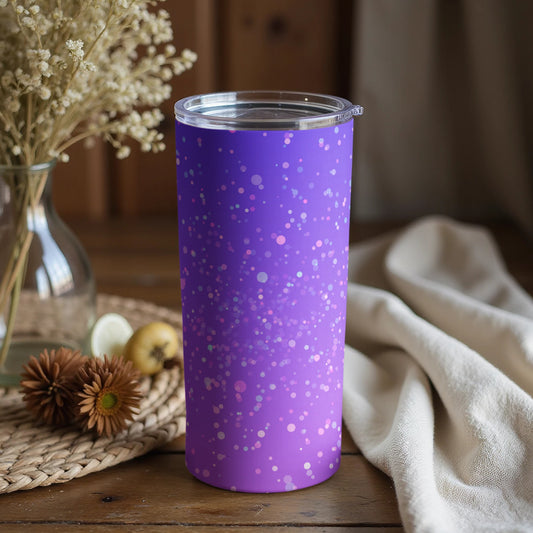 Stylish Purple Gradient Insulated Tumbler for Everyday Use