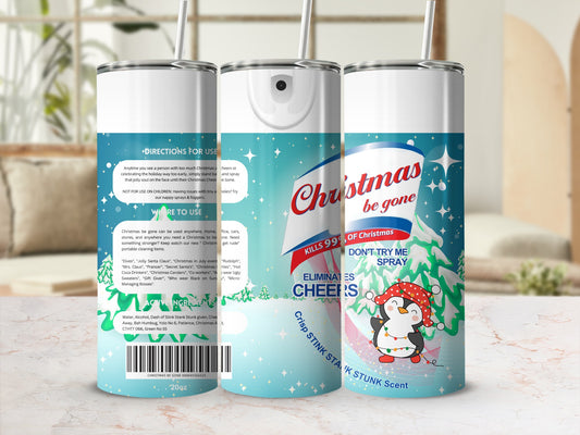 Christmas Be Gone Spray Eliminates Holiday Cheer