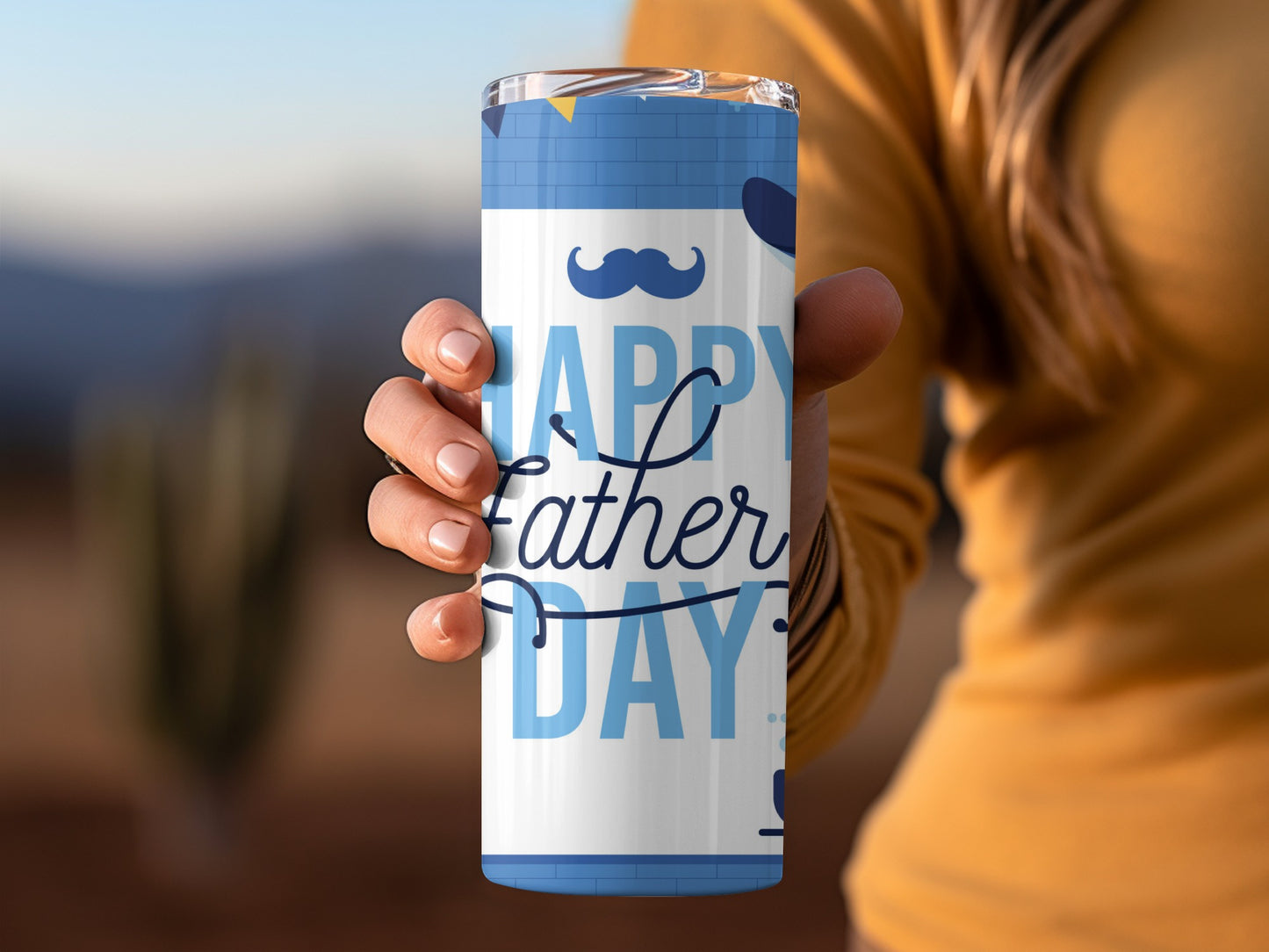 Personalized Happy Father's Day Insulated Tumbler