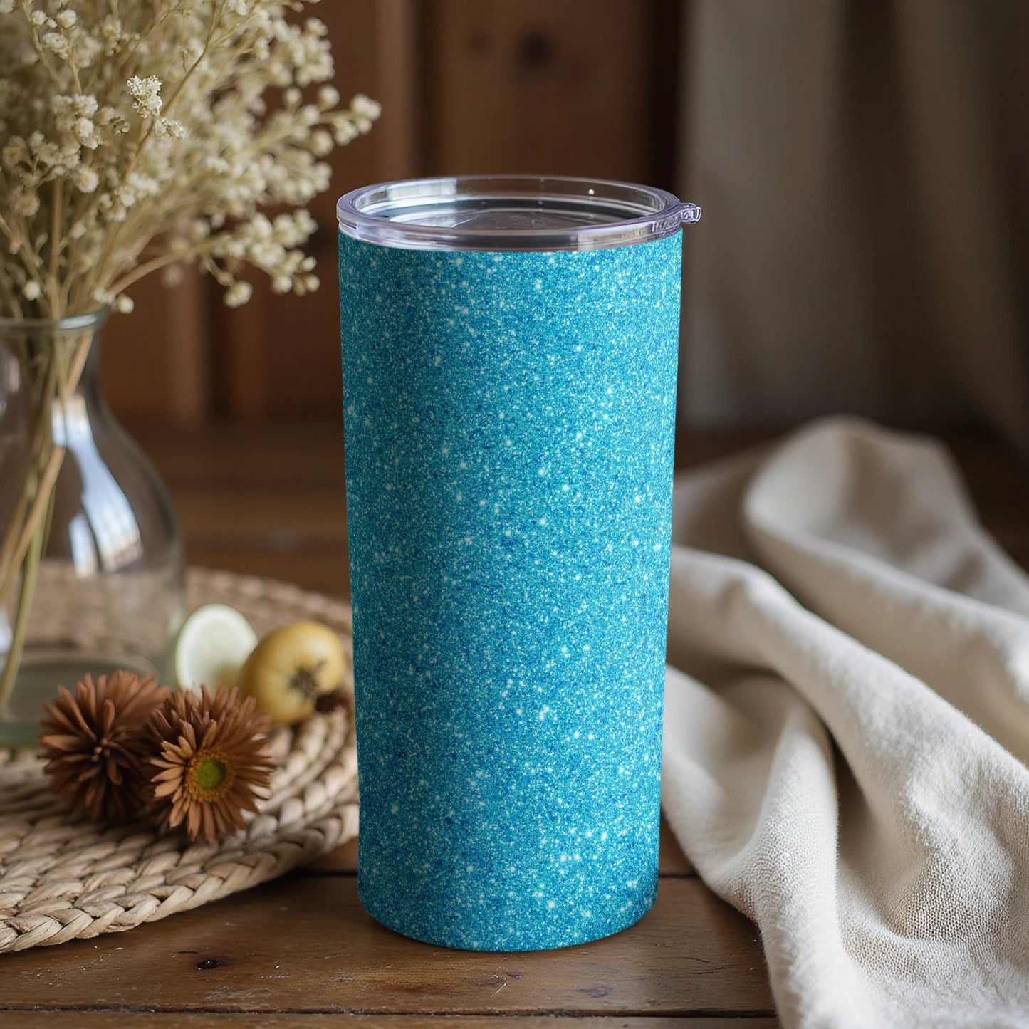 Sparkling Blue Tumbler for Perfect Refreshments