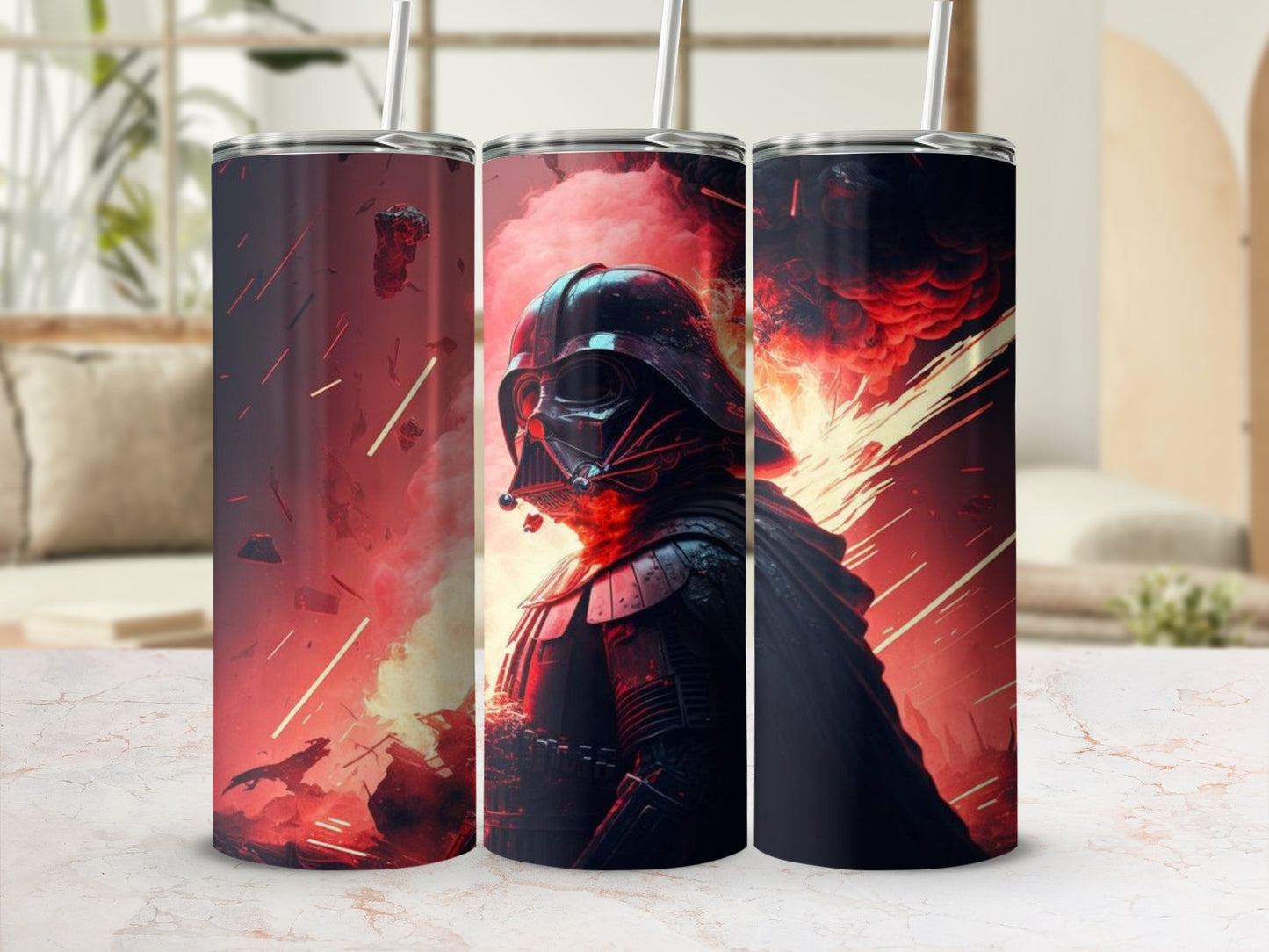 Darth Vader Epic Red Star Wars Battle Scene product type