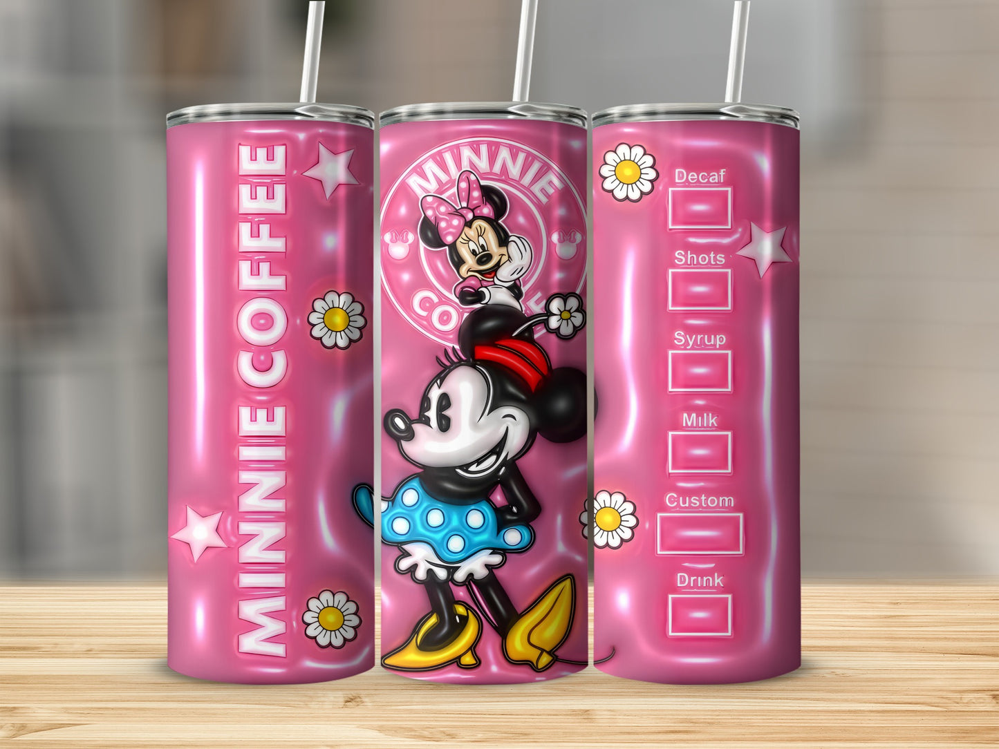 Minnie Mouse Tumbler for Coffee Lovers