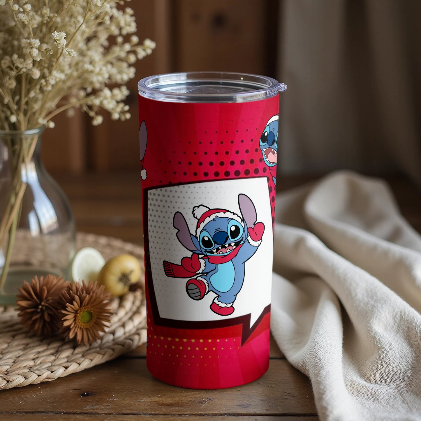 Cute Cartoon Character Insulated Travel Tumbler