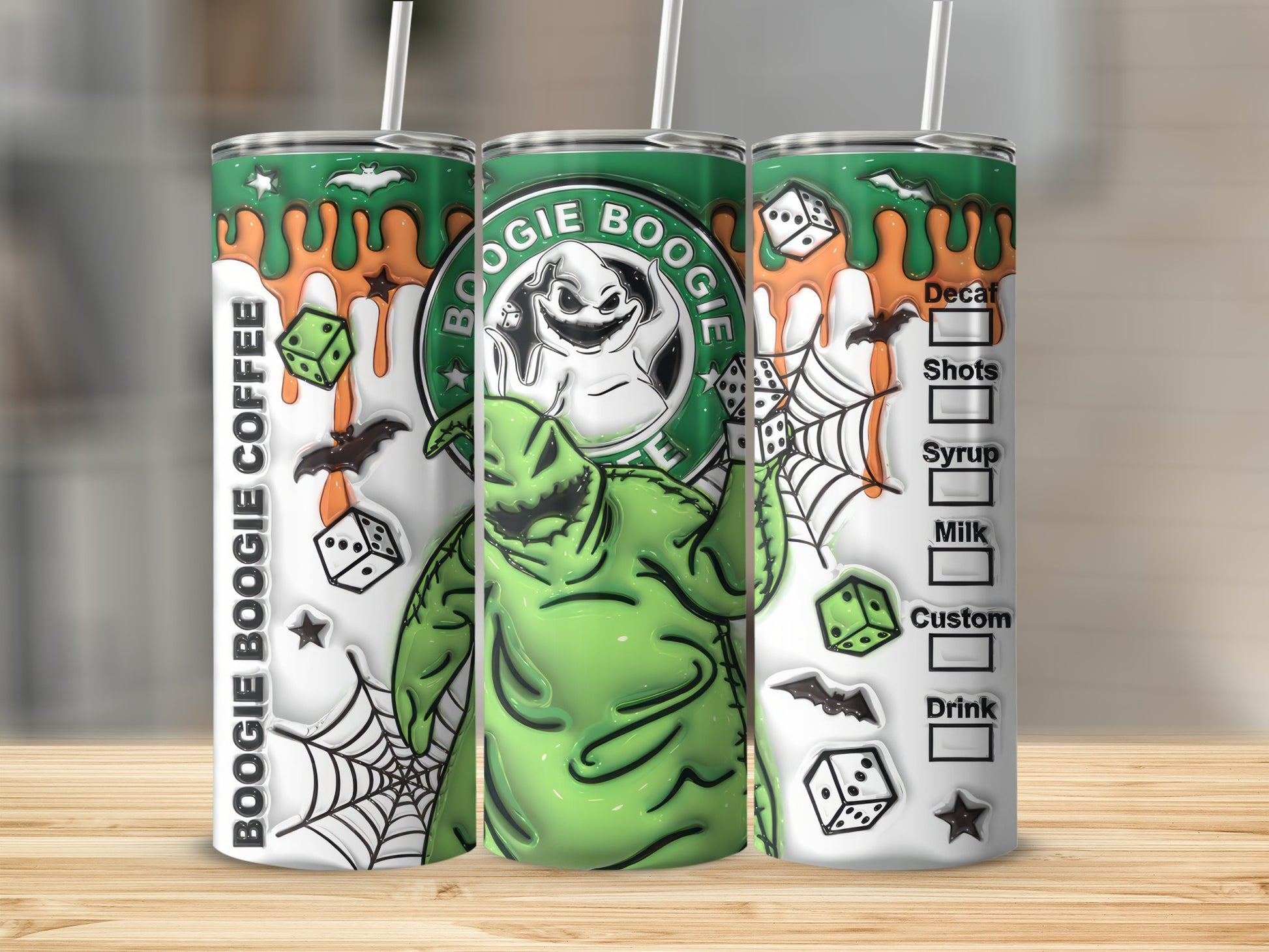 Boogie Boogie Halloween Coffee Tall Tumbler 20oz