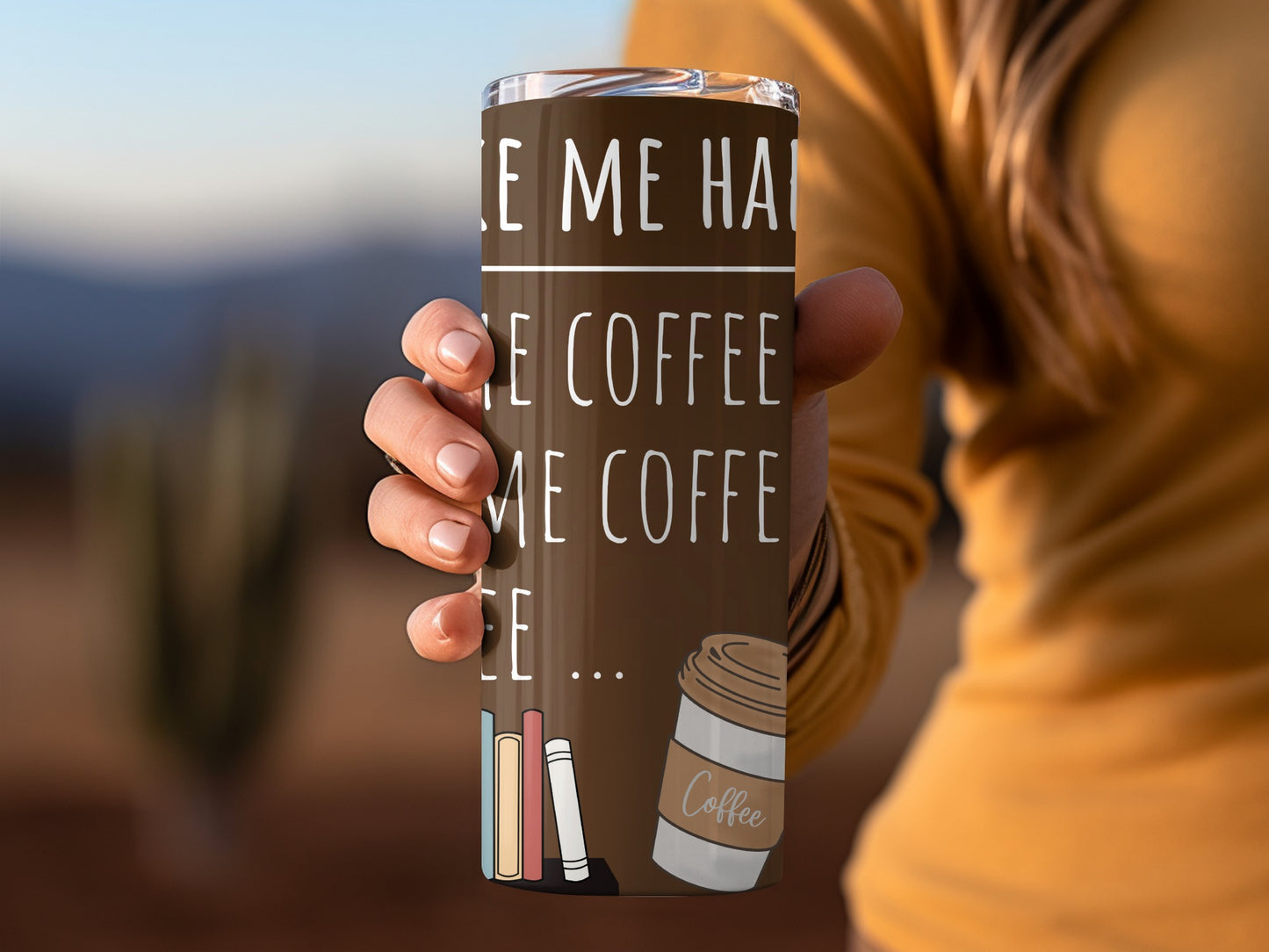Coffee Lover Insulated Travel Mug with Stylish Design