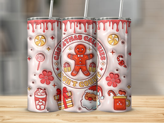 Christmas Calories Don't Count Festive Mug