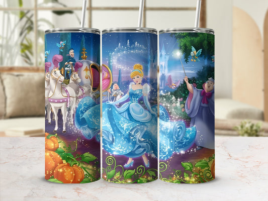 Magic Cinderella Enchanted Castle Tumbler Cup Product