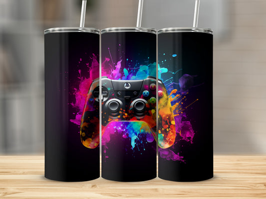 Colorful Gaming Controller DesignTumbler