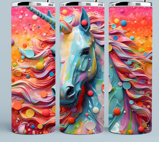 Unicorn tumbler