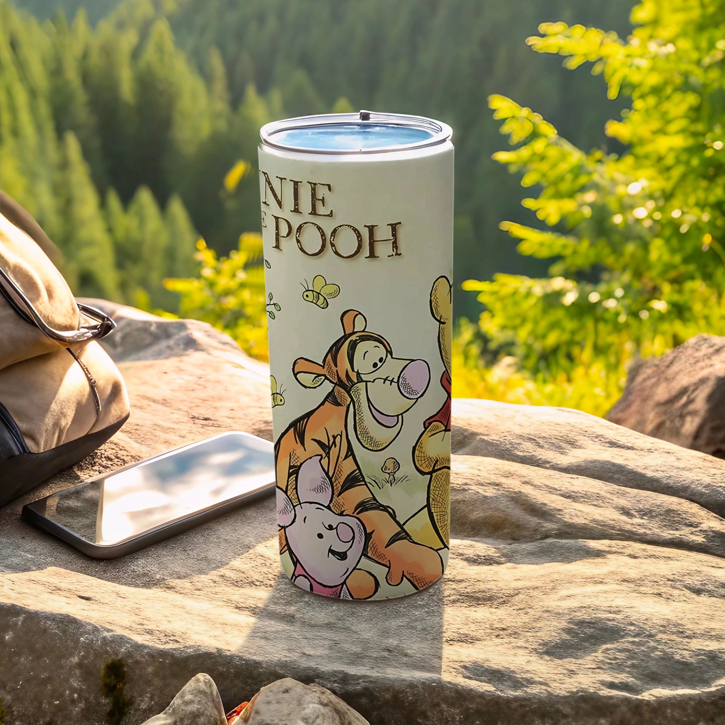 Winnie the Pooh Tigger Piglet tumbler for outdoor adventures