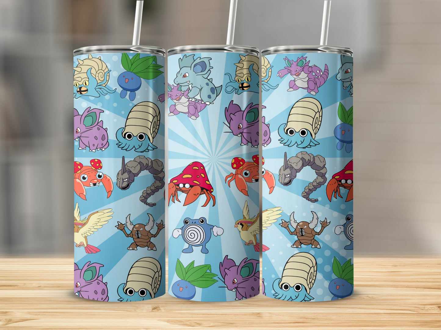 Fun Cartoon Animal Characters Insulated Tumbler