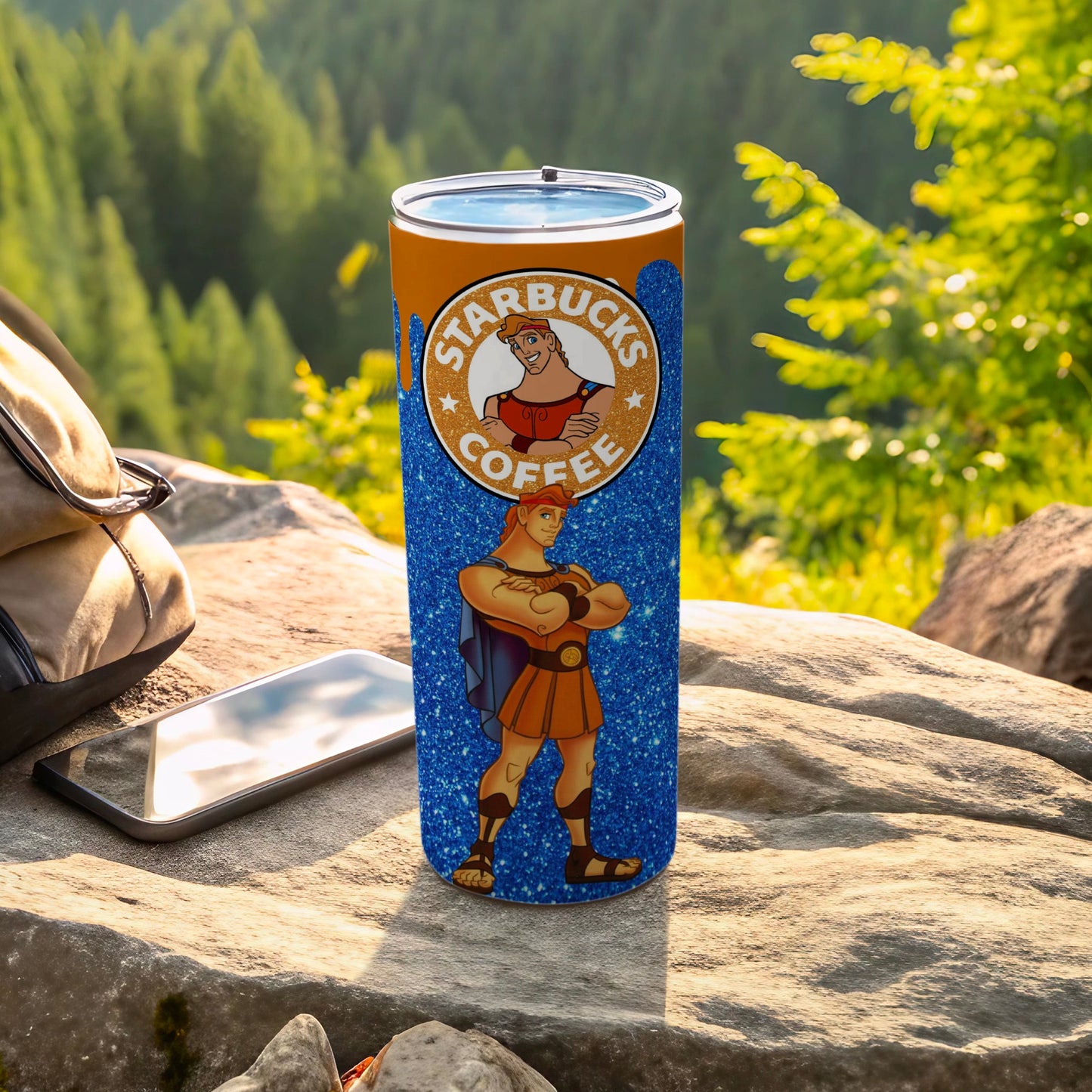Hercules Themed Starbucks Coffee Tumbler