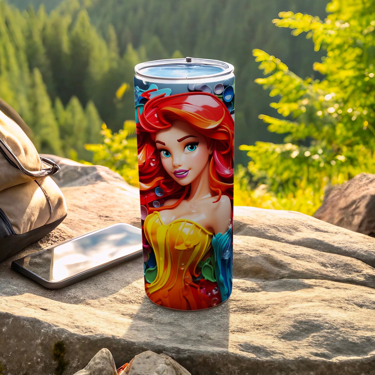 Colorful Animated Character Insulated Tumbler Cup