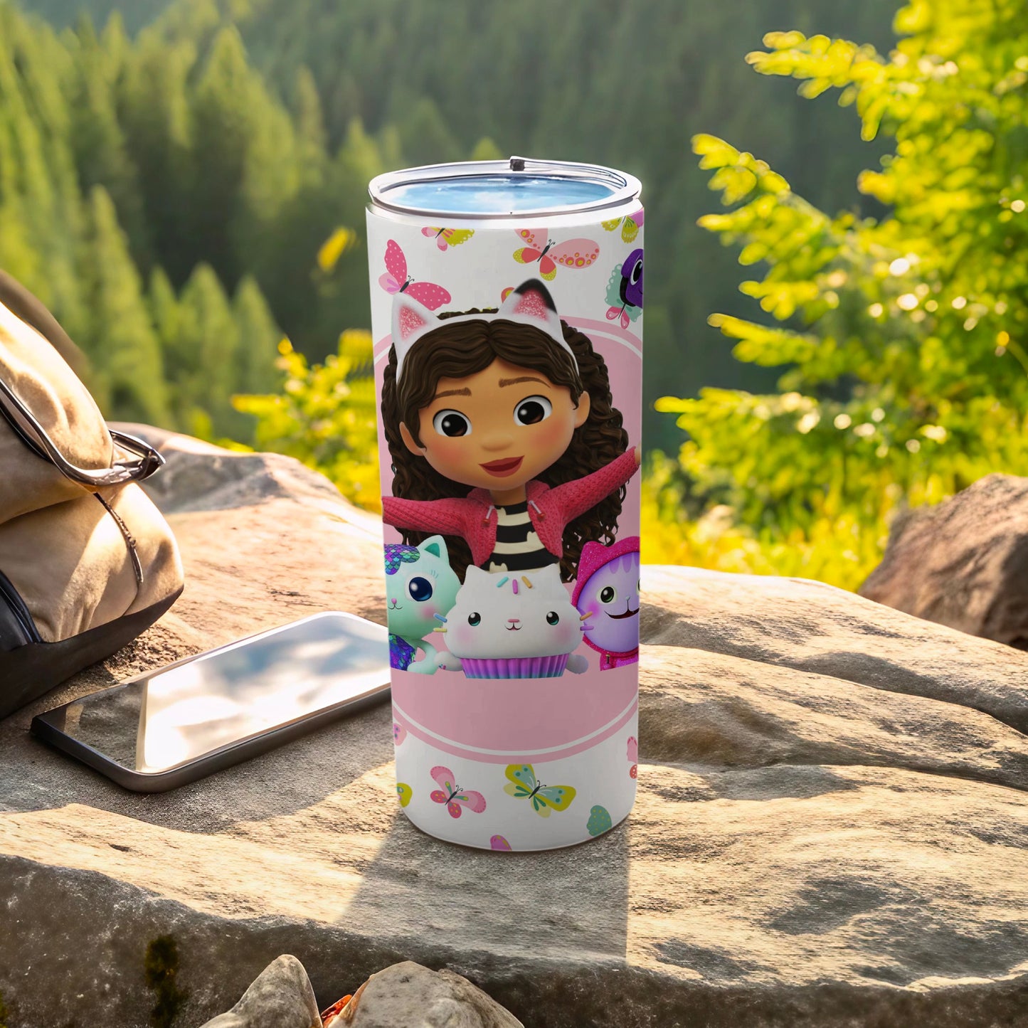 Animated Character Kids Tumbler Cup with Lid 20oz