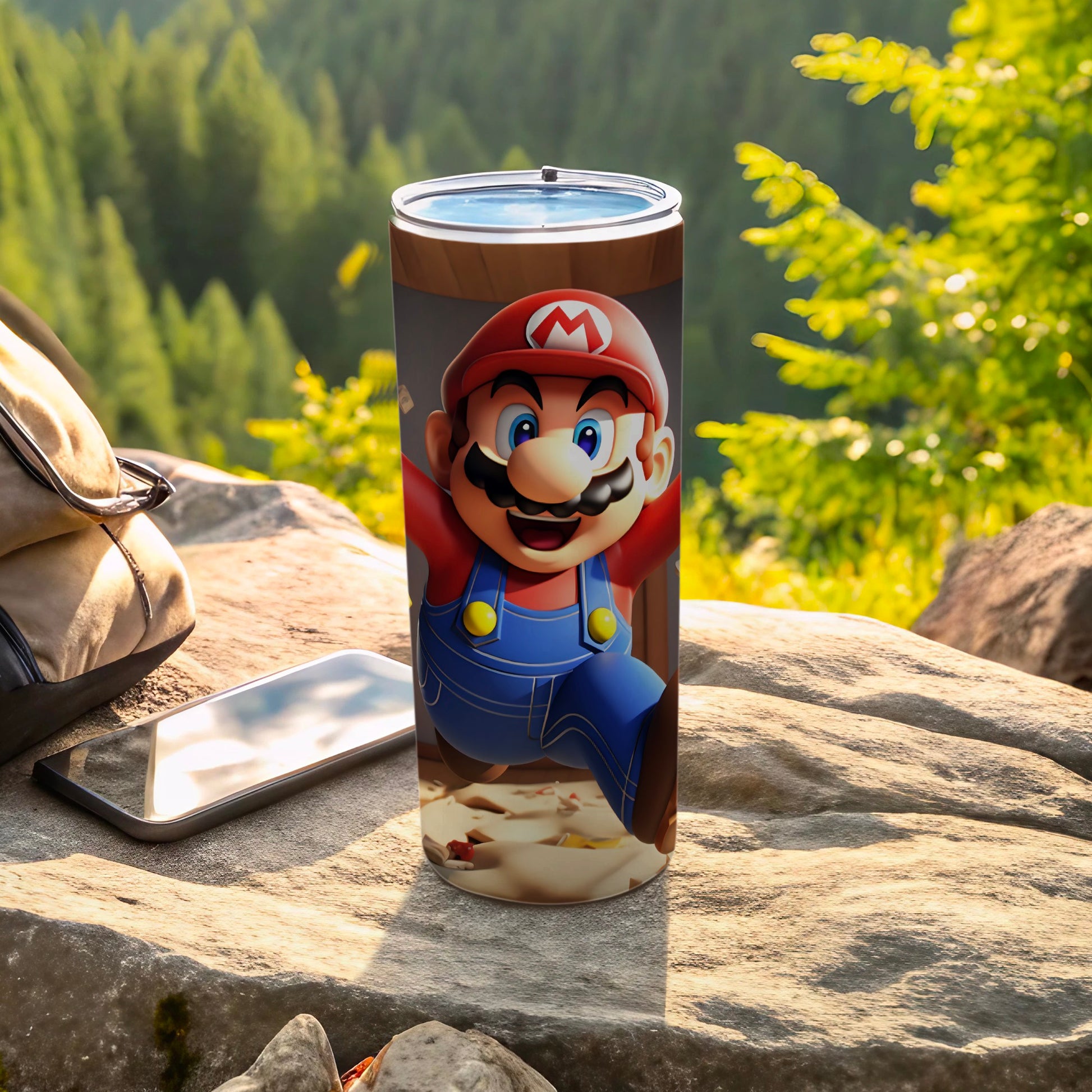 Mario Design Insulated Travel Tumbler 20oz Flask