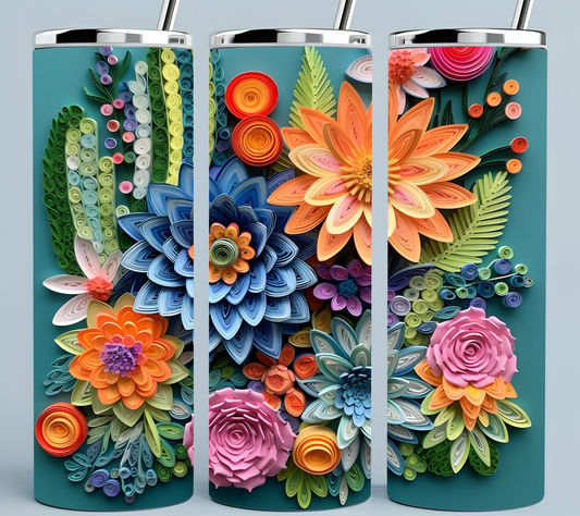Cactus Southeast Flower tumbler