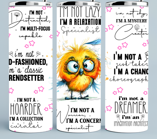 Funny Bird Tumbler