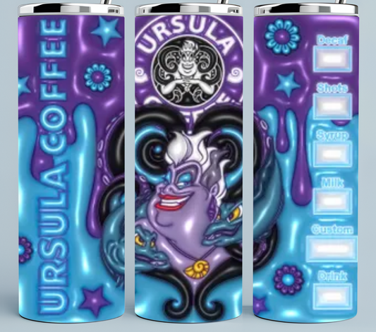 Ursula Starbucks 3D Coffee tumbler