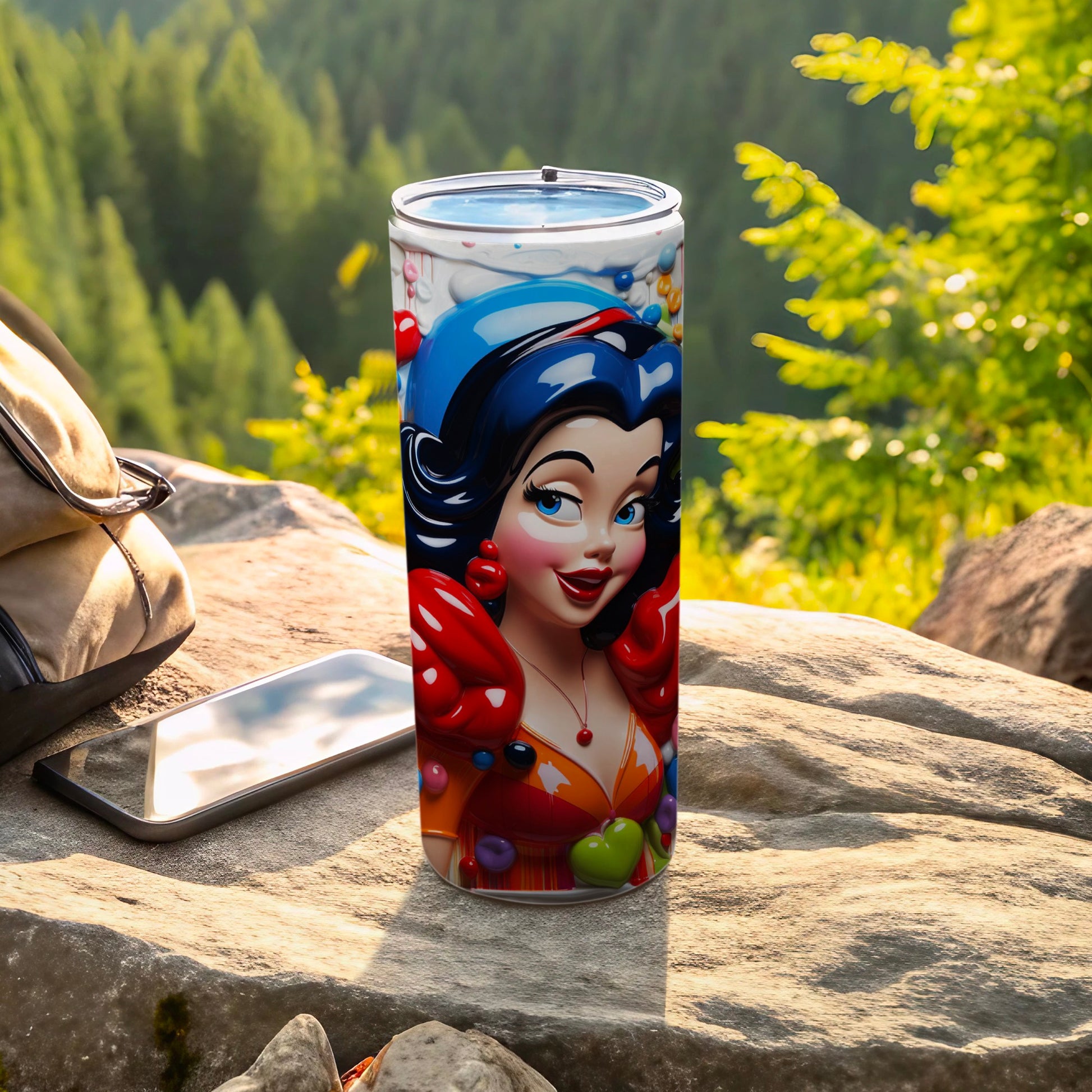 Colorful Cartoon Character Insulated Tumbler Cup