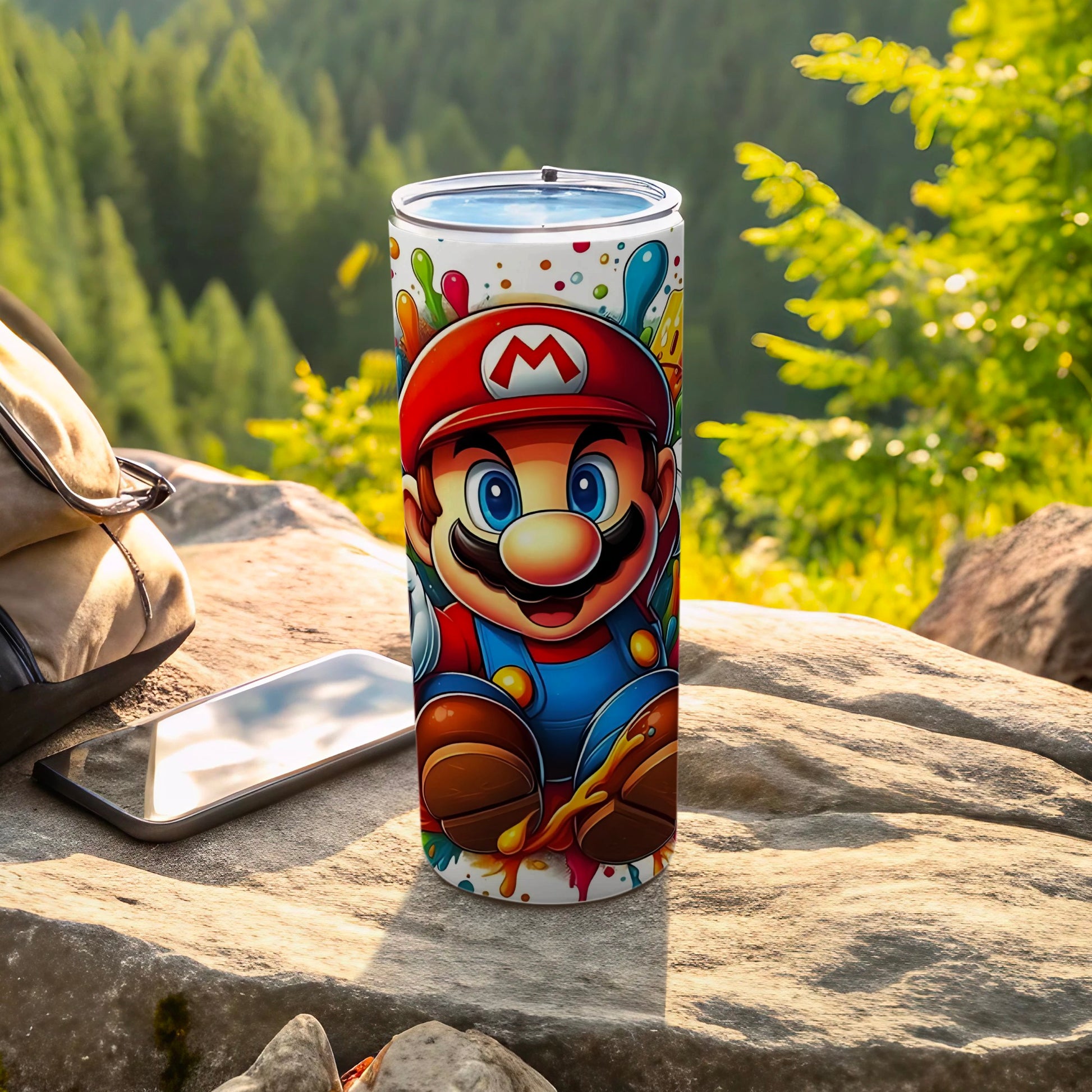 Vibrant Mario Tumbler with Colorful Design Product