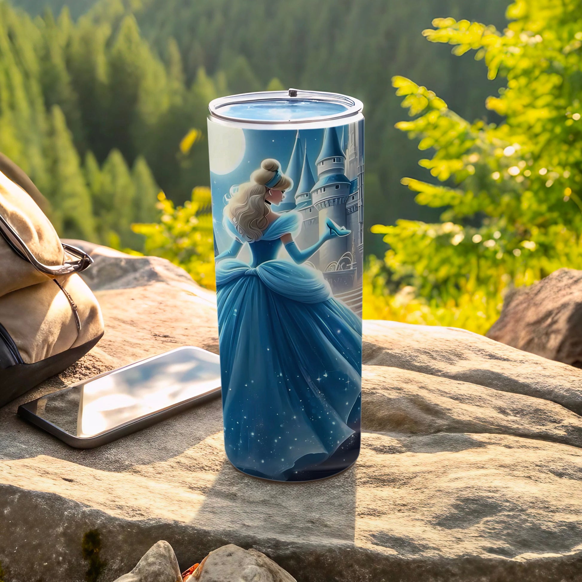Cinderella Inspired Insulated Tumbler for Outdoor Adventures