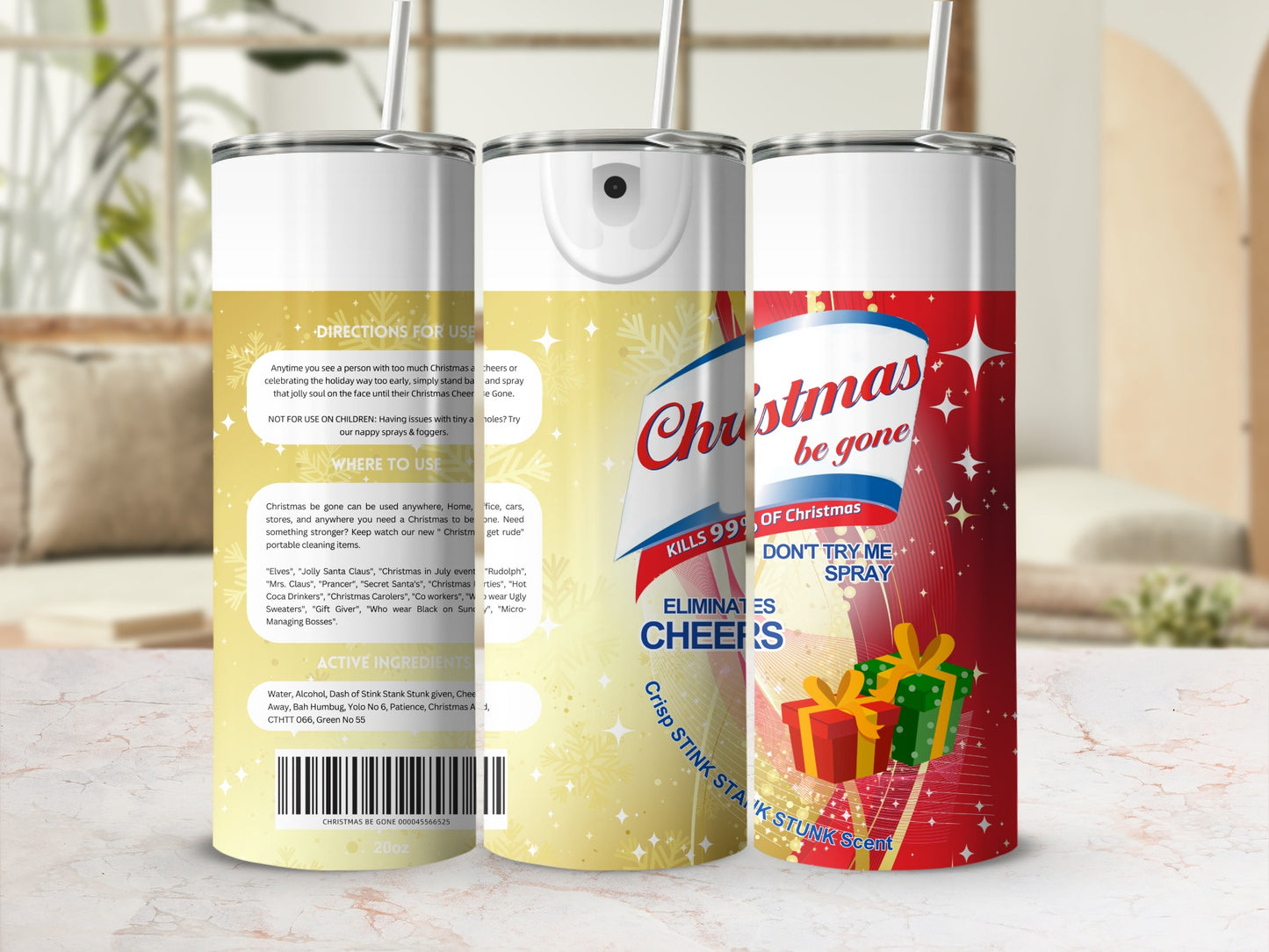 Christmas Be Gone Kills Cheer Eliminates Cheers Spray