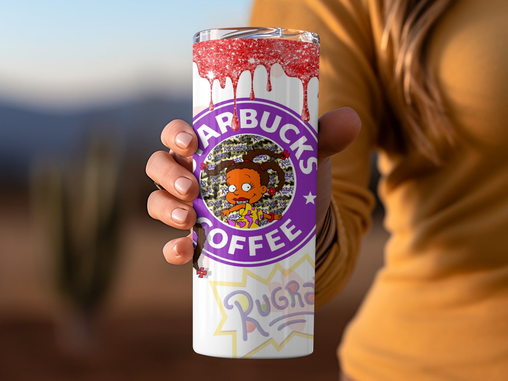 Rugrats Starbucks Coffee Themed Tumbler Cup