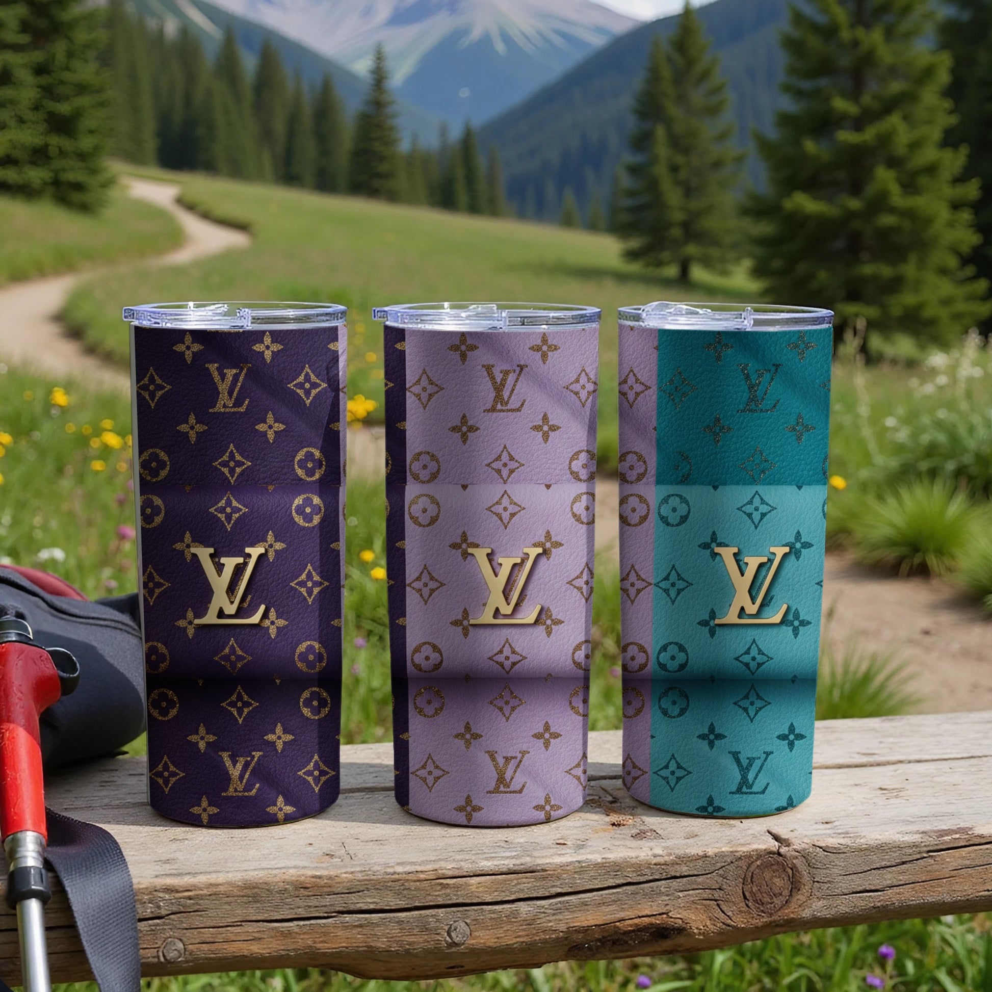 Stylish Louis Vuitton Patterned Tumbler Cup Collection