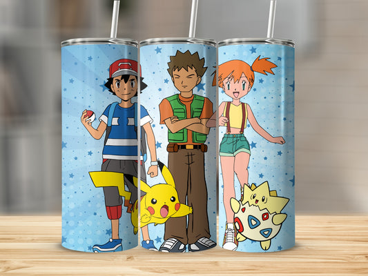 Iconic Anime Characters Insulated Tumbler Cup