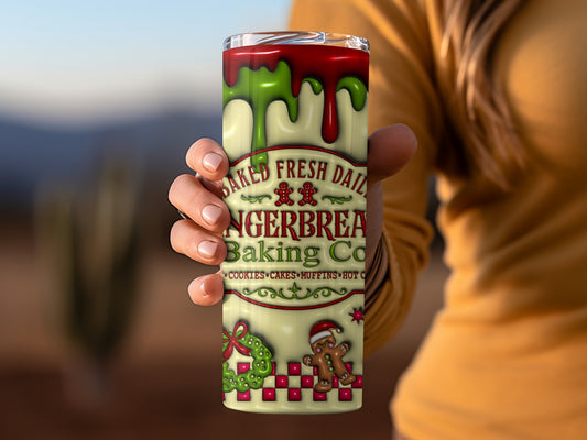 Gingerbread Baking Co Baked Fresh Daily Tumbler