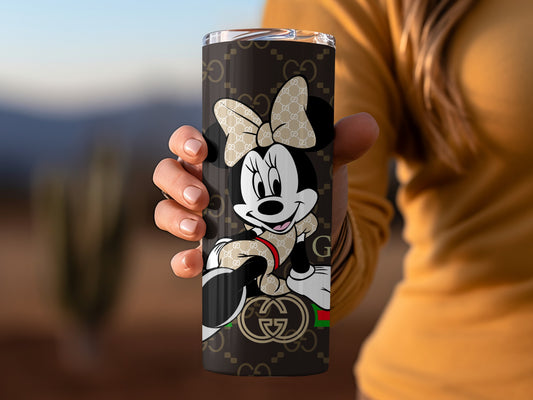 Minnie Mouse Inspired Design Insulated Tumbler Cup