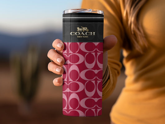 Stylish Coach New York Insulated Beverage Holder