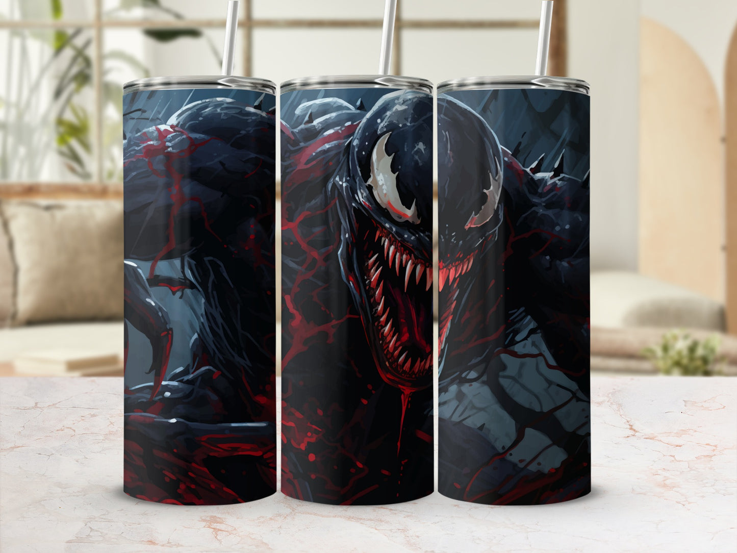 Venom Tumblers for Superhero Fans Insulated Cup