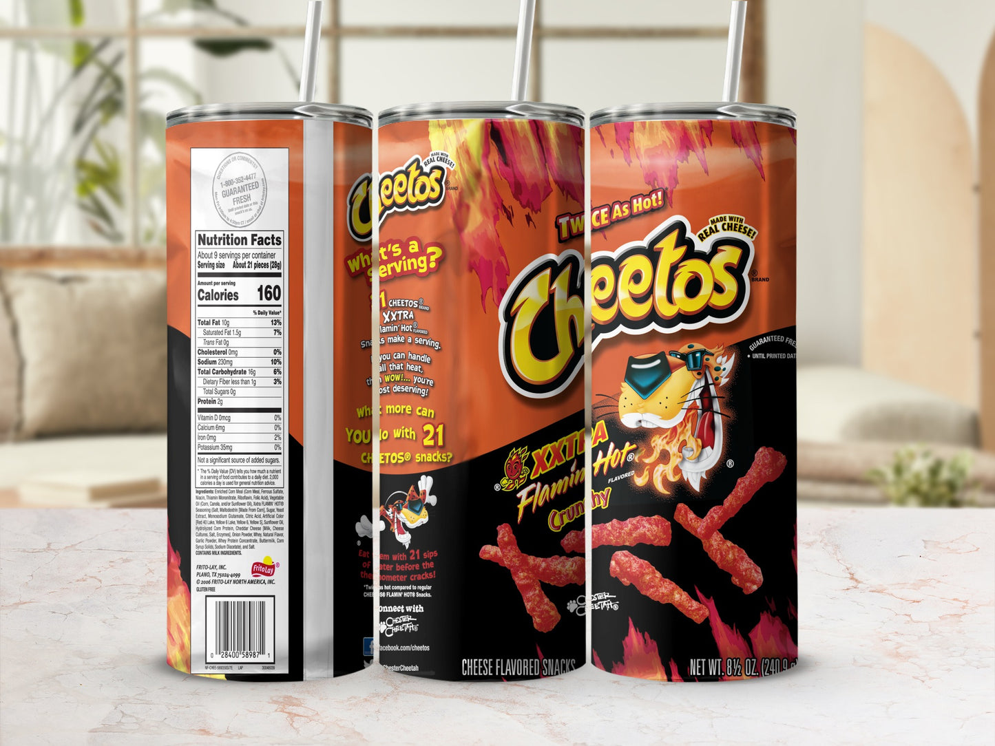 Cheetos XXTRA Flamin Hot Crunchy Cheese Flavored Snacks product type